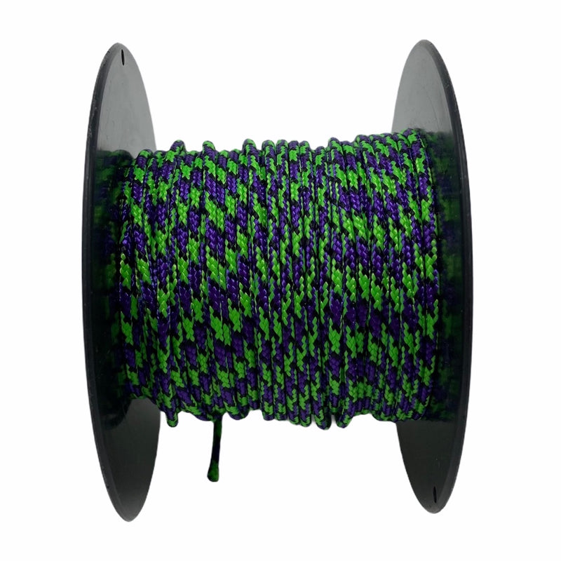 Seil für EM Keramik Halsband in der Farbe Grün Lila