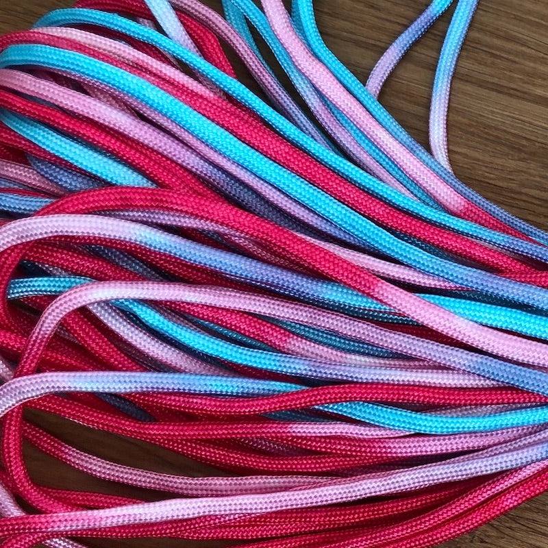 Seil für EM Keramik Halsbänder mit buntem Farbverlauf