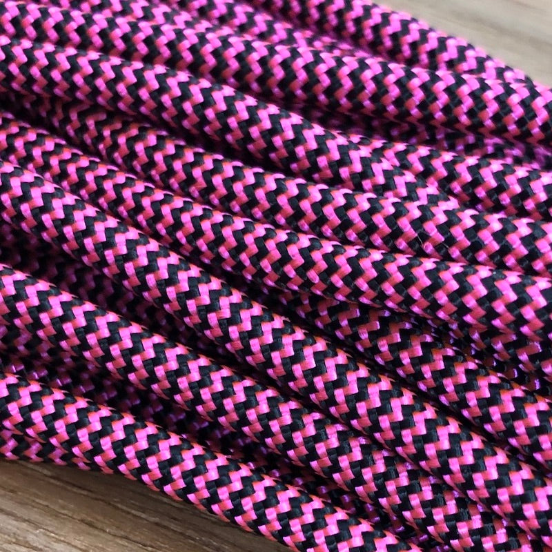 Seil für EM Keramik Halsbänder in der Farbe pink-schwarz